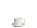 Affari 白瓷咖啡杯盤組