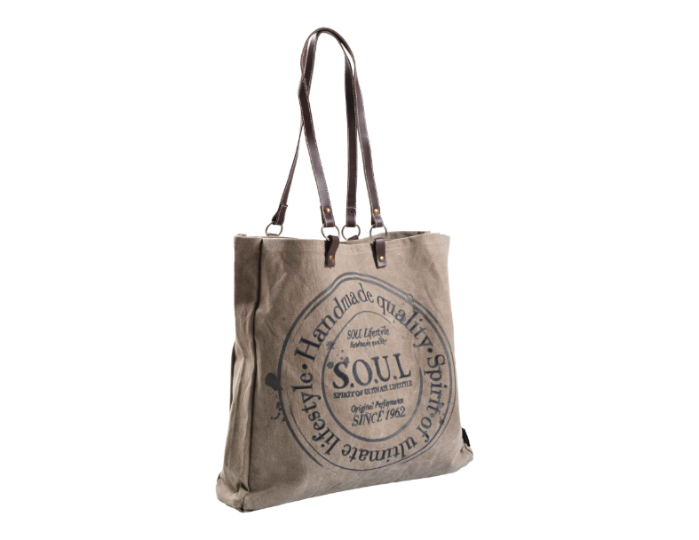 S.O.U.L Hand Bag 40X10X7 Cm Beige