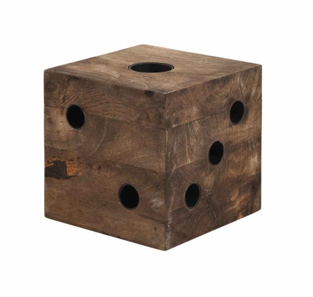 Wood Cube 15x15x15 cm