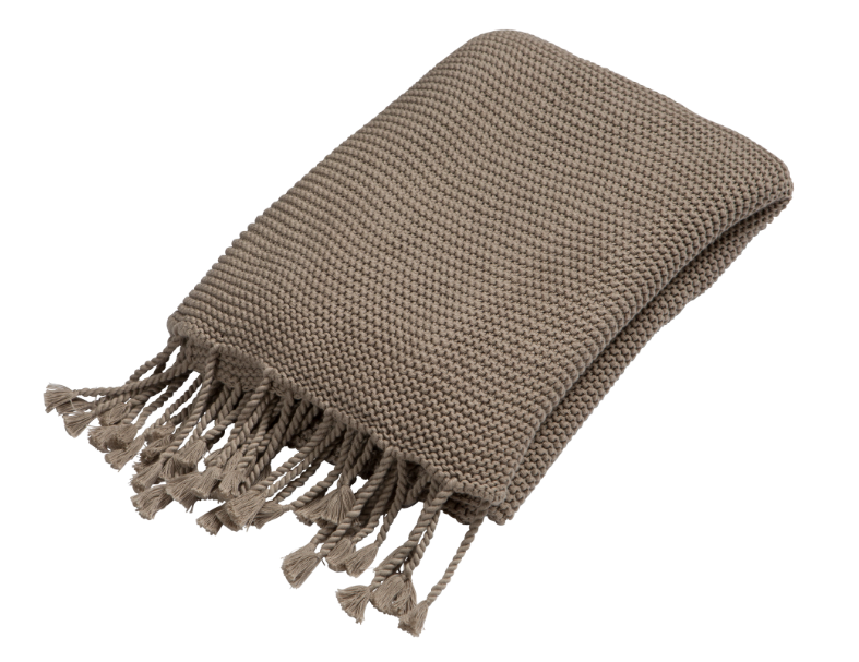 S.O.U.L Annie Throw beige 編織毯子