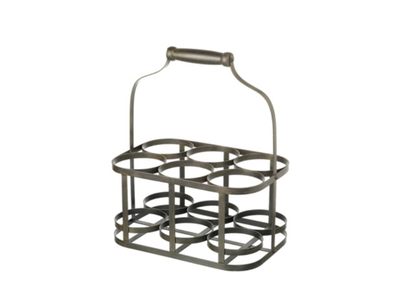 S.O.U.L Bottle Carrier X 6 H375Xl325Mm Blk
