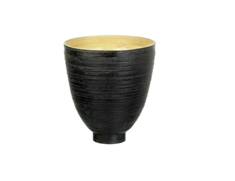 S.O.U.L Bowl H240X220Mm Spun Bamboo Black
