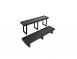 Storey Bookcase Shelf-Black / White