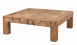 Lodge, Granville Square coffee table, raw