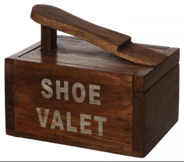 Shoe Valet 250X180X210Mm Dk Brn