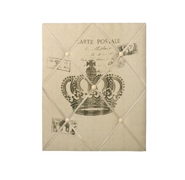 Notice Board Crown H510Xw410Mm Clay