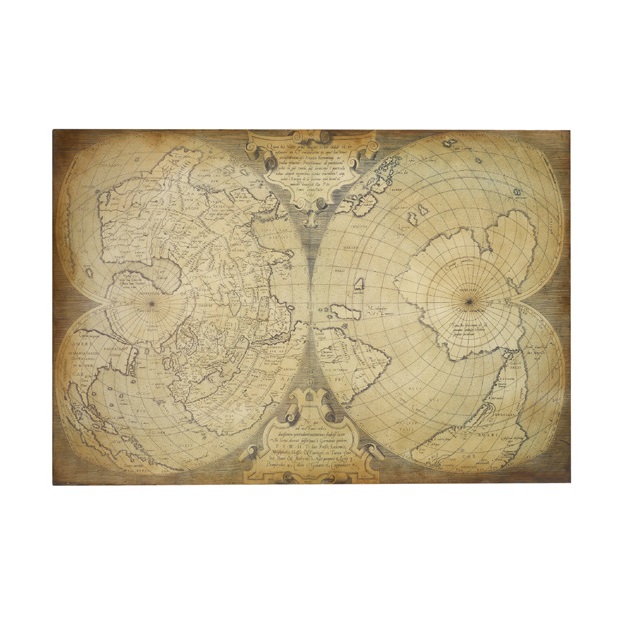 Wall Panel Old World H810Xw1230Mm Brn